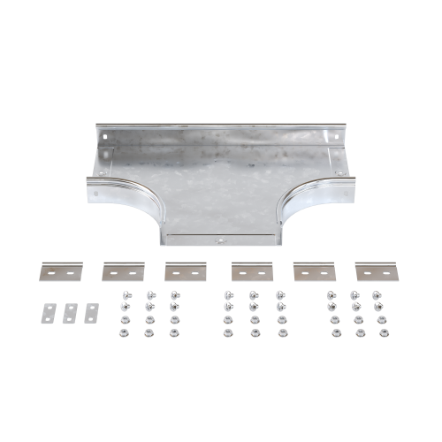 Ответвитель DPT Т-образный горизонтальный 50х50 в комплекте с крепежными элементами и соединительными пластинами