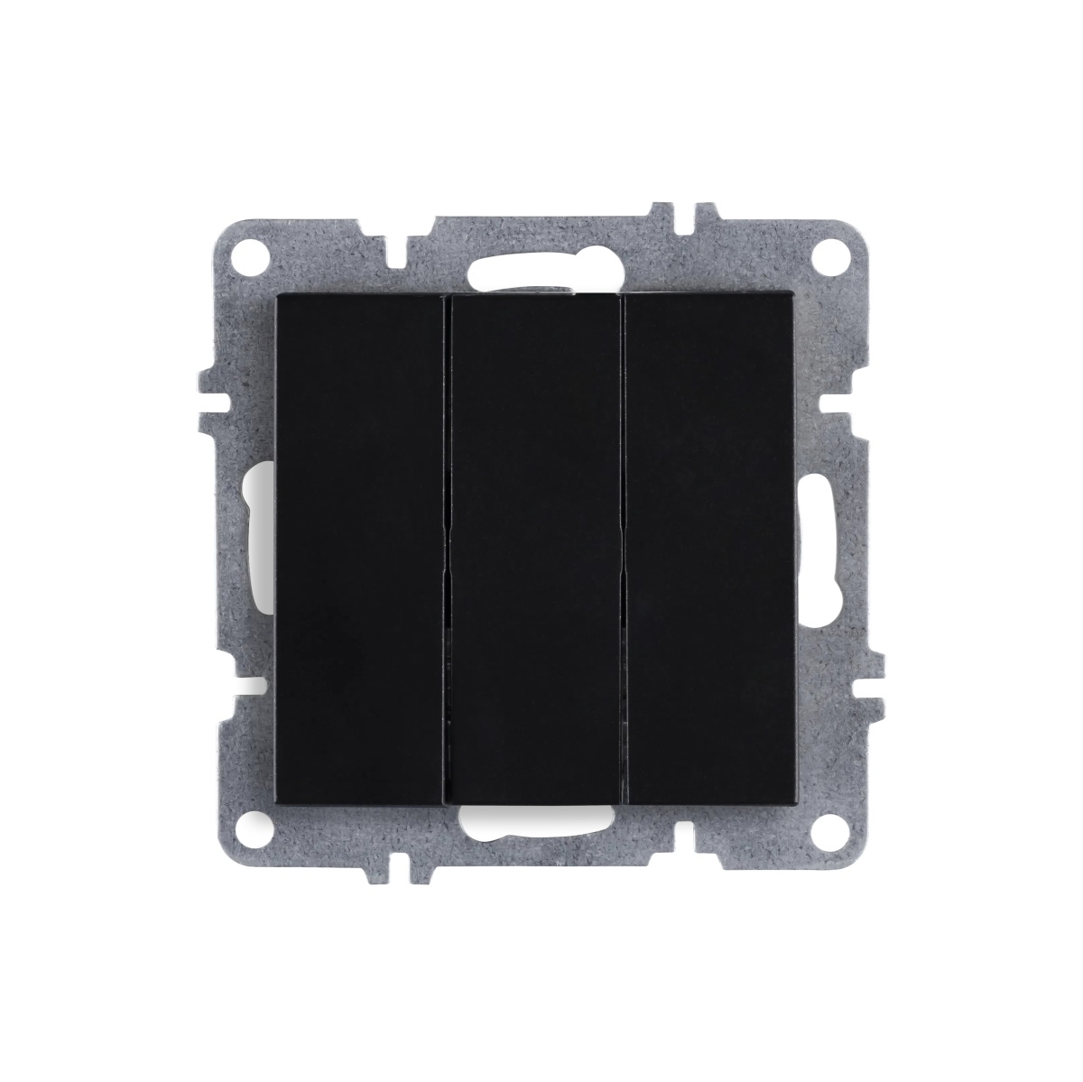 Выключатель трехклавишный механизм черн Arvia Electric Lavin/ Karen 50 07 2000 254