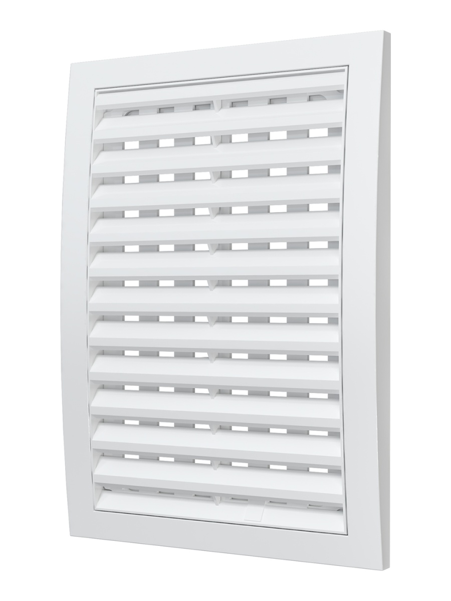 Решетка вентиляционная регулируемая, из ABS пластика 180х250