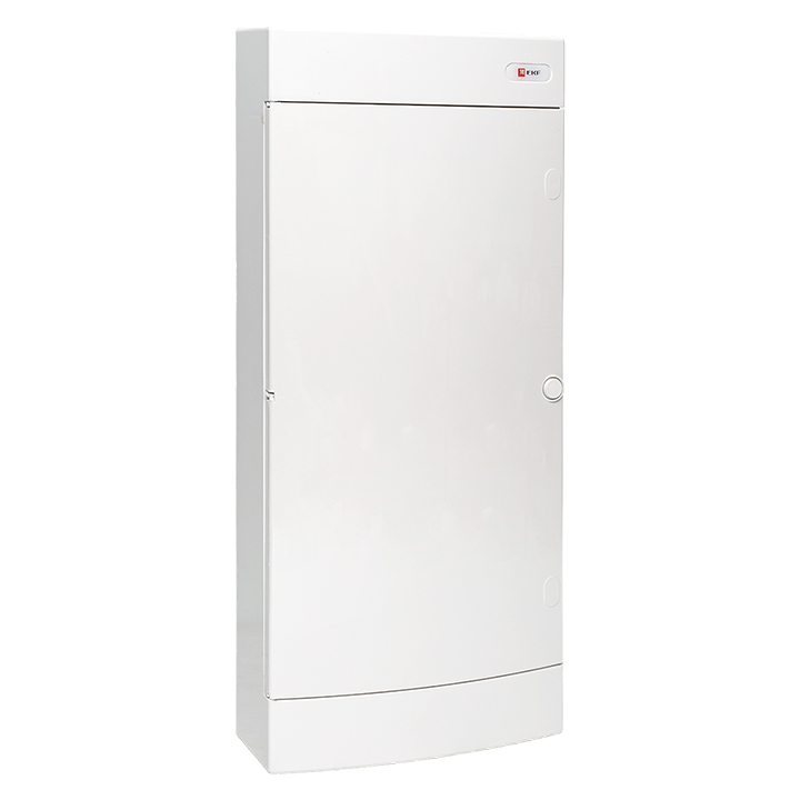 Щит распределительный навесной Unix белая дверь 4х12 модулей IP40 PROxima