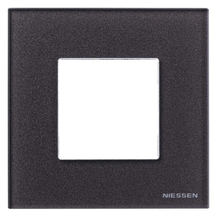 Рамка 1 пост ABB ZENIT, кофейный, 2CLA227100N3701