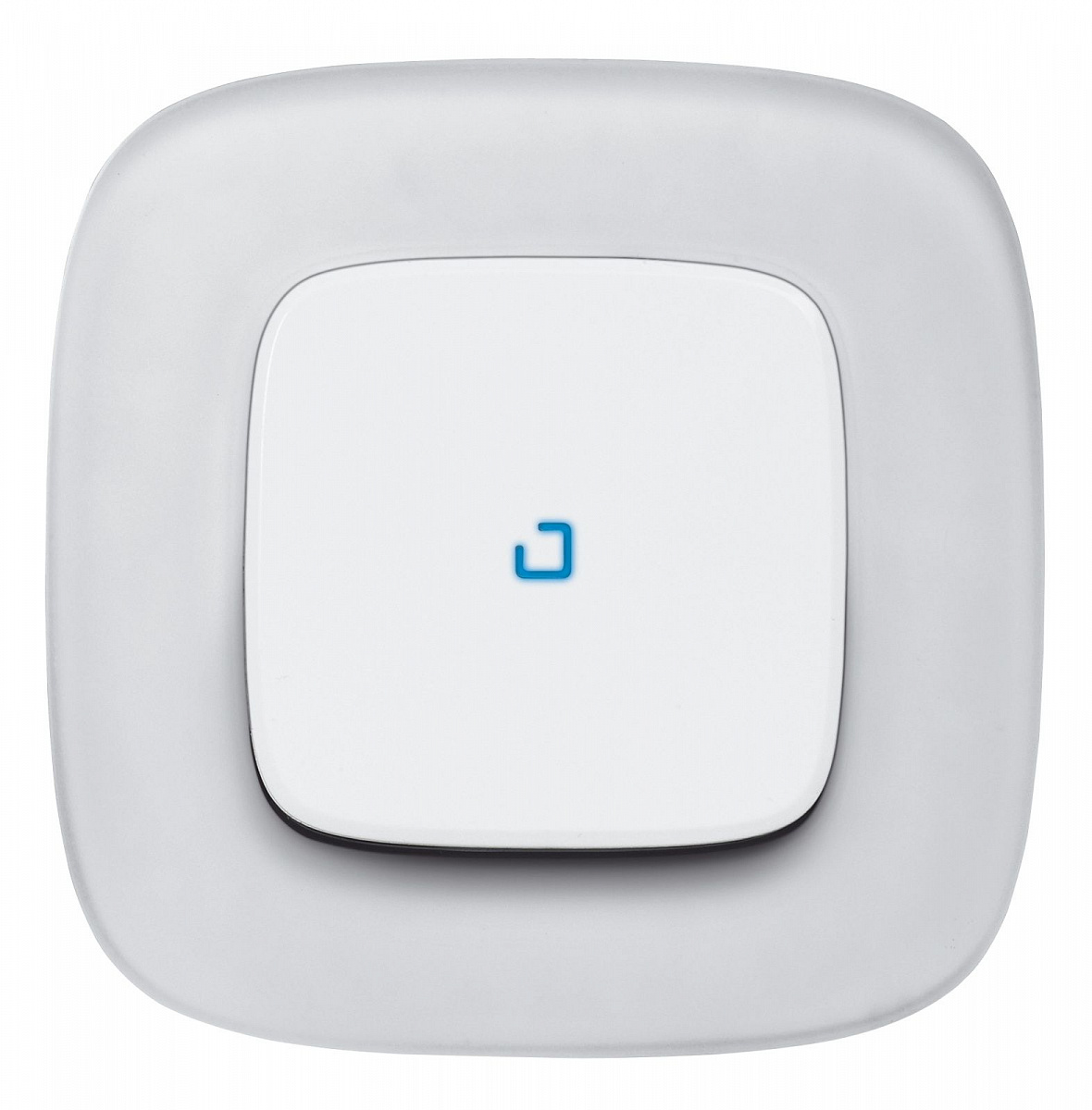 Рамка 1-м Valena Allure универсальная бел. стекло Leg 755541