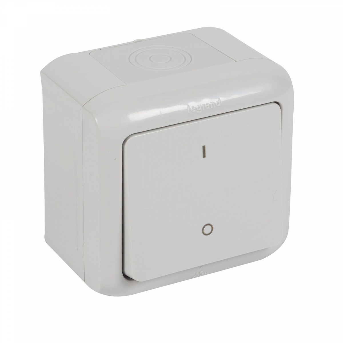 ВЫКЛ ДВУХПОЛЮС IP44 СЕР