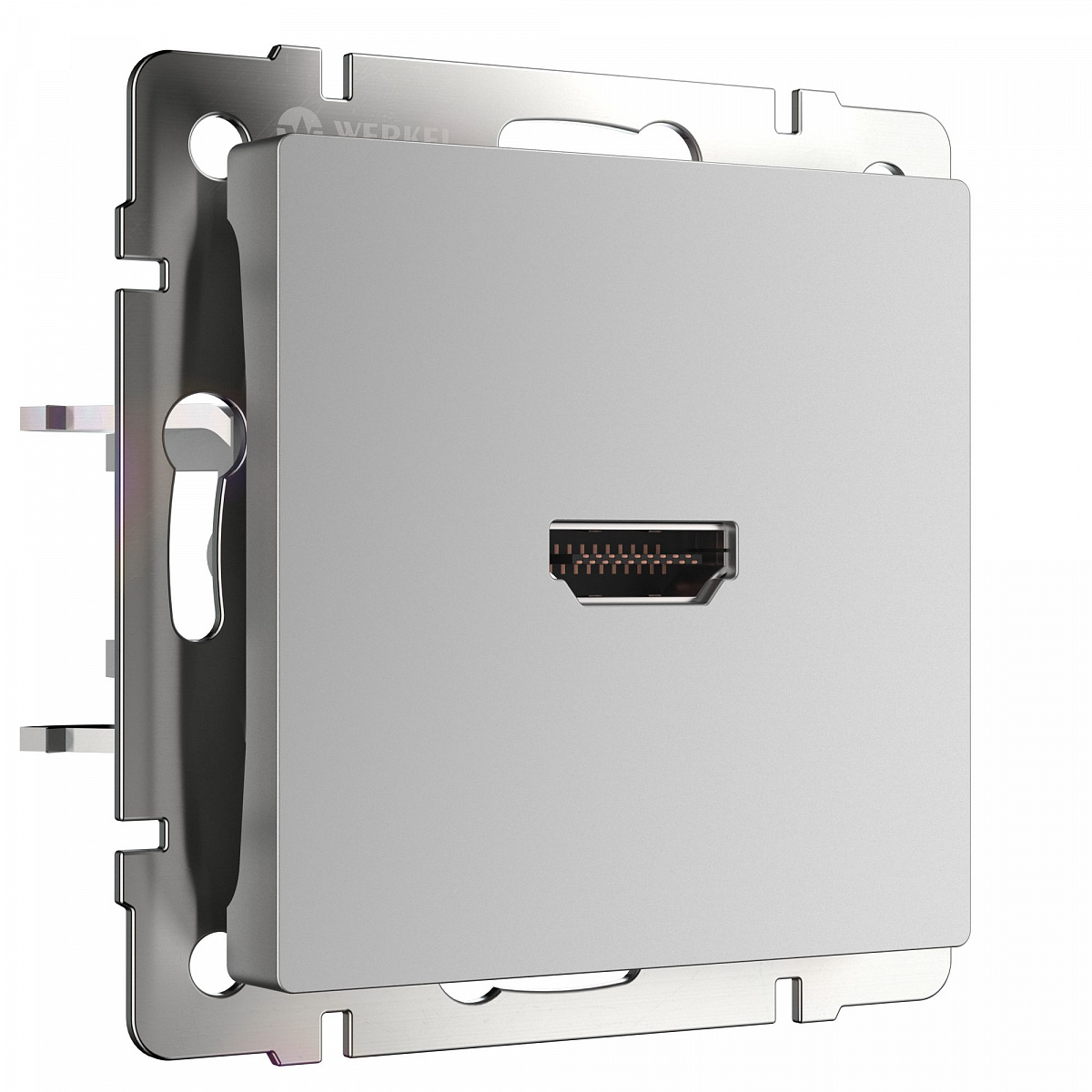 Розетка HDMI серебряный WL06-60-11